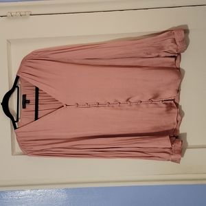 Banana Republic Salmon blouse, size XXL